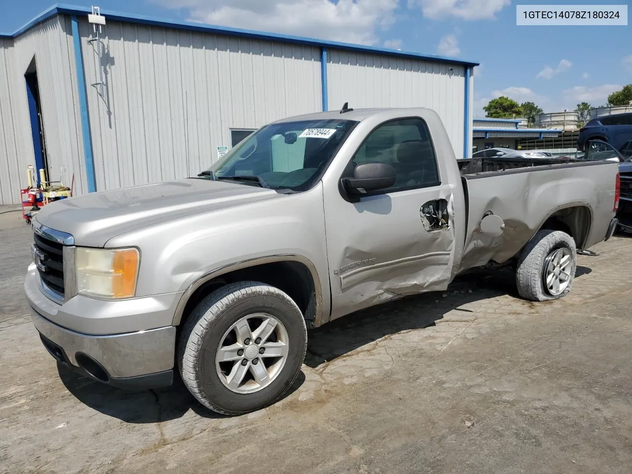 2008 GMC Sierra C1500 VIN: 1GTEC14078Z180324 Lot: 70578944