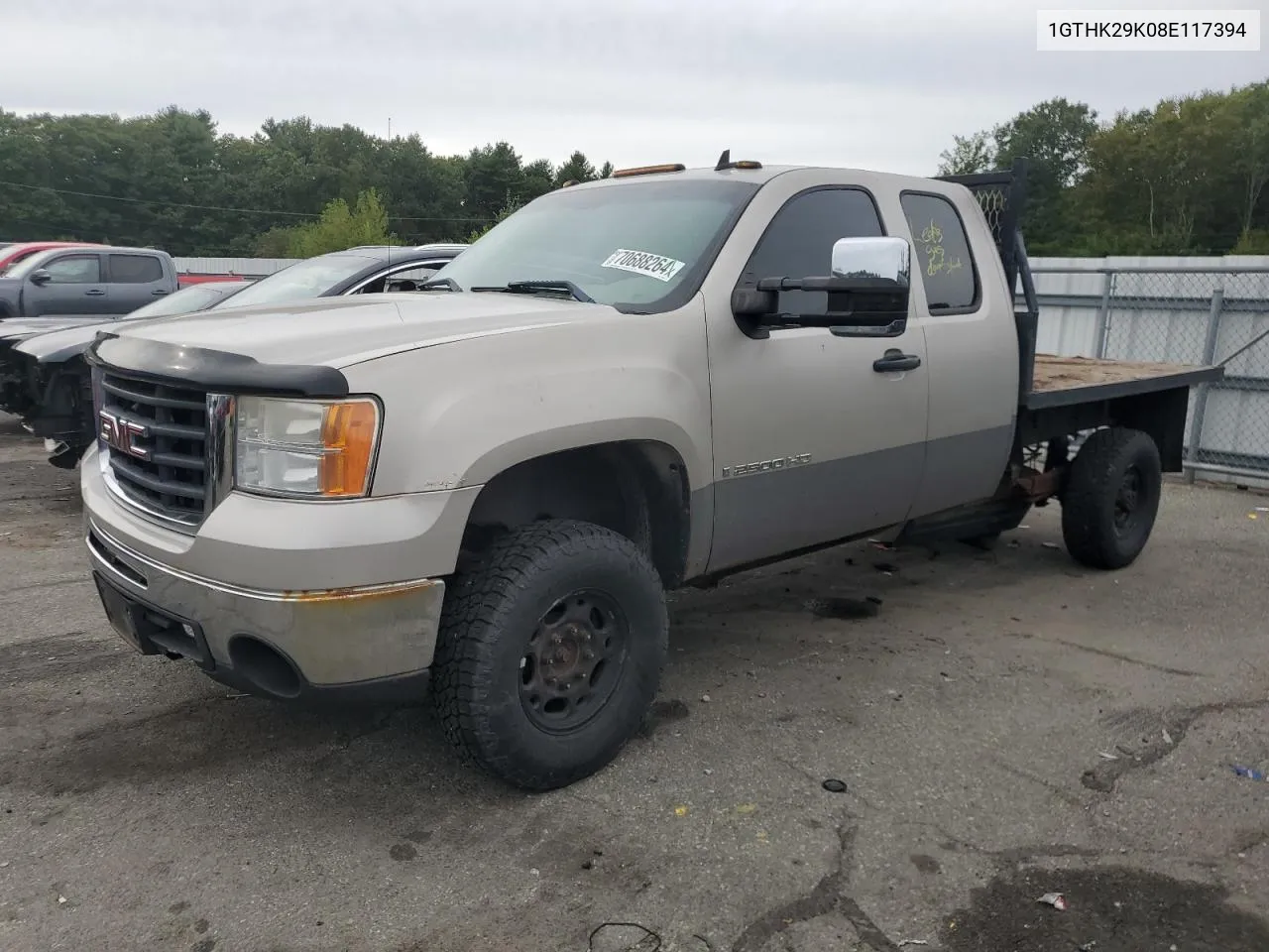 2008 GMC Sierra K2500 Heavy Duty VIN: 1GTHK29K08E117394 Lot: 70688264