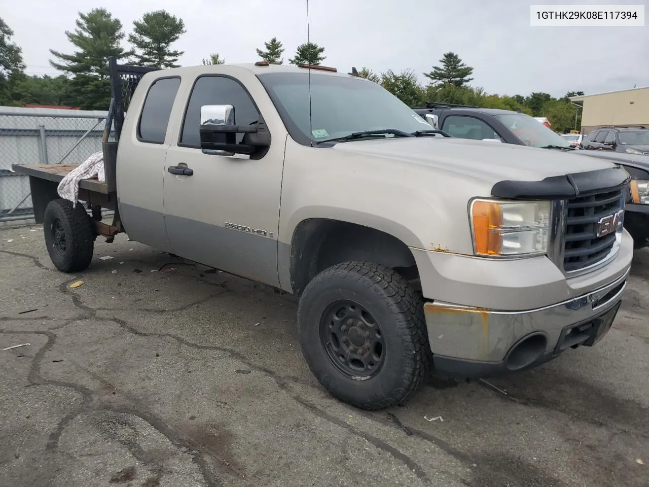 2008 GMC Sierra K2500 Heavy Duty VIN: 1GTHK29K08E117394 Lot: 70688264