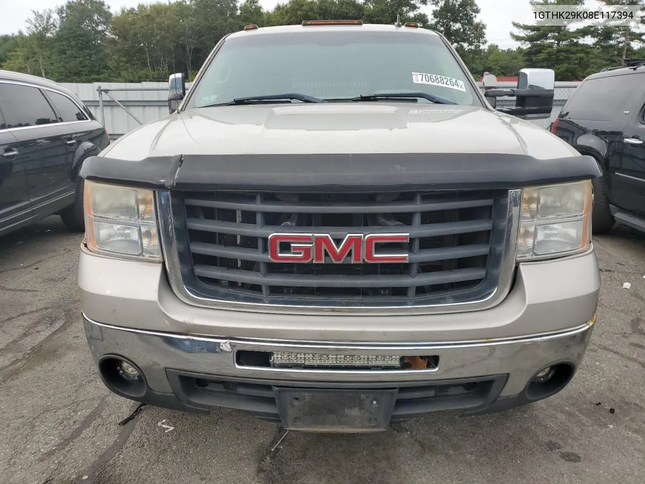 2008 GMC Sierra K2500 Heavy Duty VIN: 1GTHK29K08E117394 Lot: 70688264