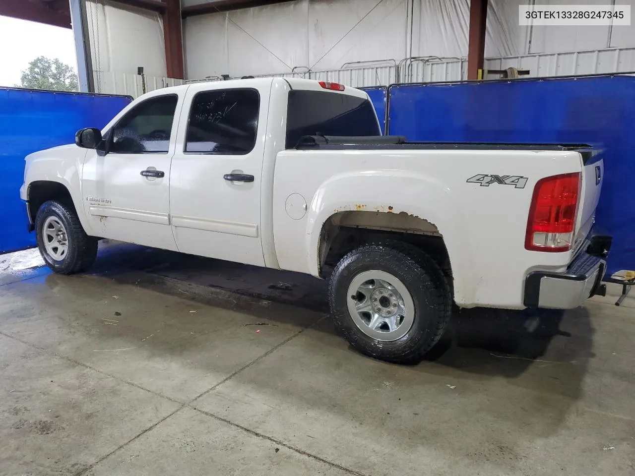 2008 GMC Sierra K1500 VIN: 3GTEK13328G247345 Lot: 70689414