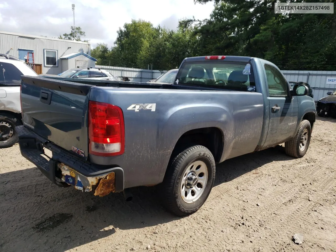 1GTEK14X28Z157498 2008 GMC Sierra K1500