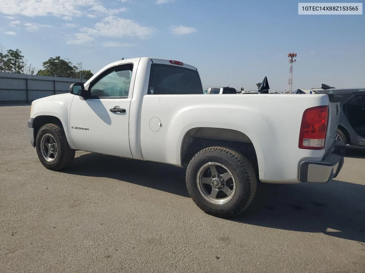 2008 GMC Sierra C1500 VIN: 1GTEC14X88Z153565 Lot: 70714004