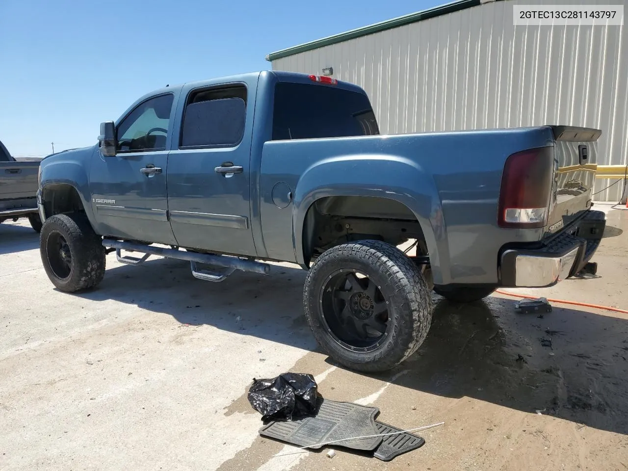 2008 GMC Sierra C1500 VIN: 2GTEC13C281143797 Lot: 70809414