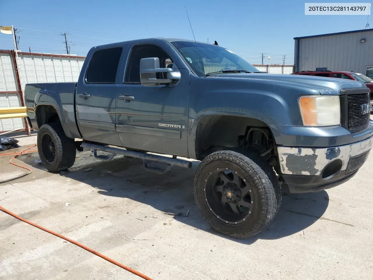 2008 GMC Sierra C1500 VIN: 2GTEC13C281143797 Lot: 70809414