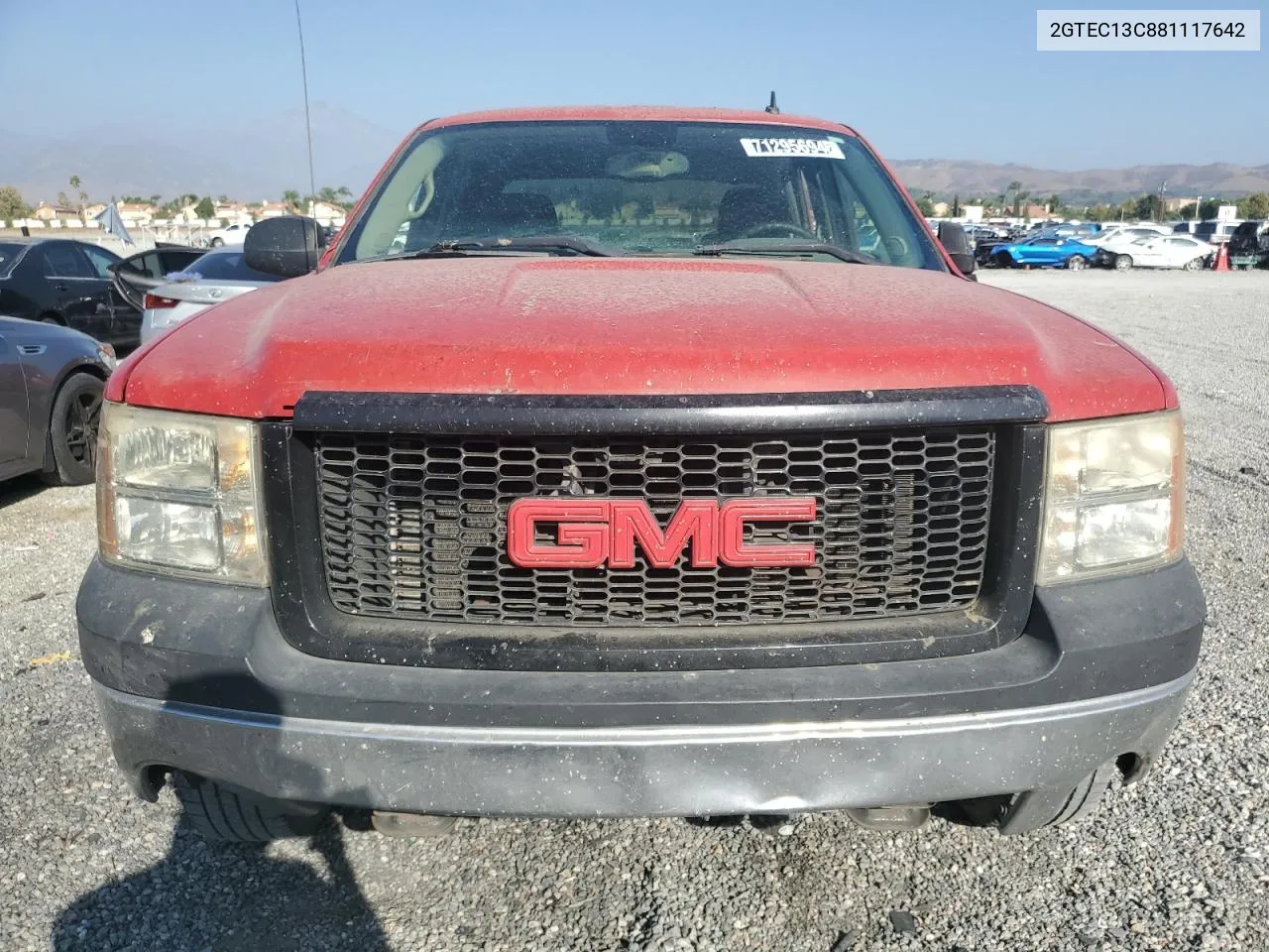 2008 GMC Sierra C1500 VIN: 2GTEC13C881117642 Lot: 71295694