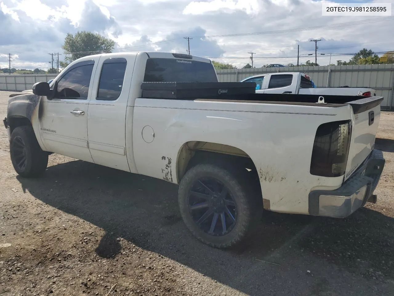 2008 GMC Sierra C1500 VIN: 2GTEC19J981258595 Lot: 71565794