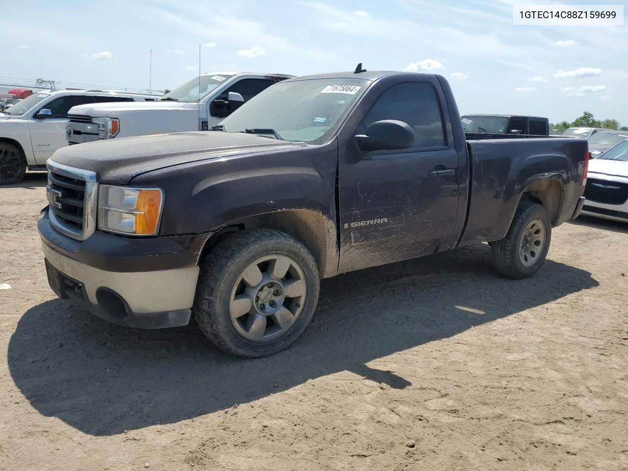 1GTEC14C88Z159699 2008 GMC Sierra C1500