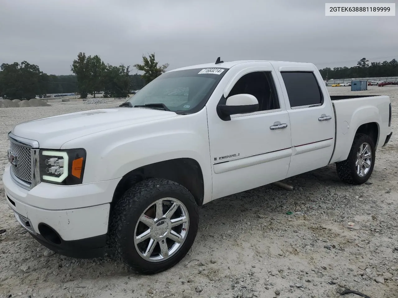 2008 GMC New Sierra K1500 Denali VIN: 2GTEK638881189999 Lot: 71683214