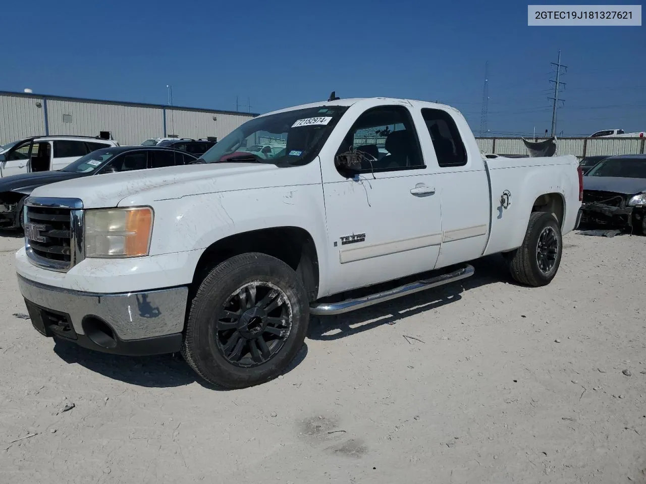 2008 GMC Sierra C1500 VIN: 2GTEC19J181327621 Lot: 72152974