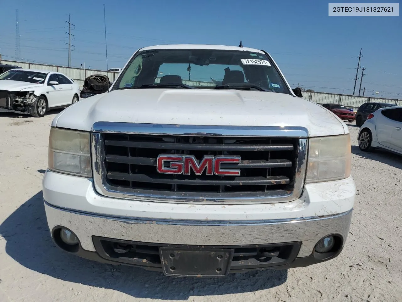 2008 GMC Sierra C1500 VIN: 2GTEC19J181327621 Lot: 72152974