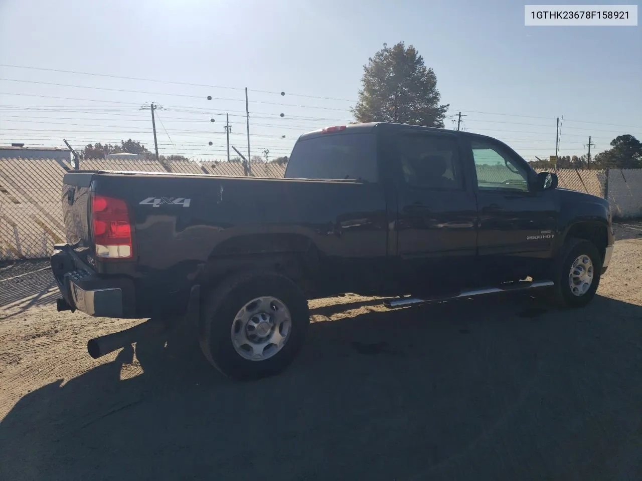 2008 GMC Sierra K2500 Heavy Duty VIN: 1GTHK23678F158921 Lot: 72222284