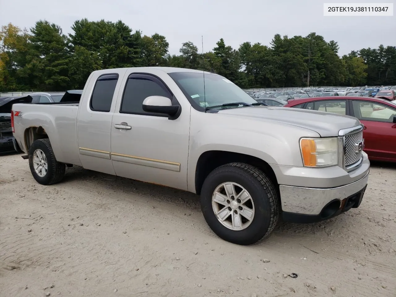 2GTEK19J381110347 2008 GMC Sierra K1500