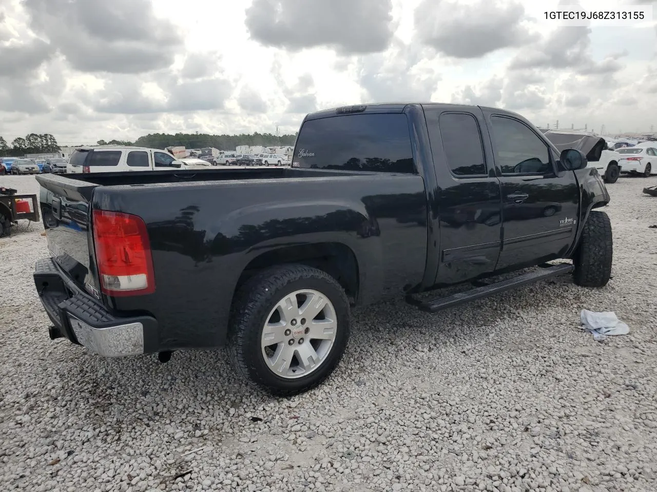 2008 GMC Sierra C1500 VIN: 1GTEC19J68Z313155 Lot: 72389694