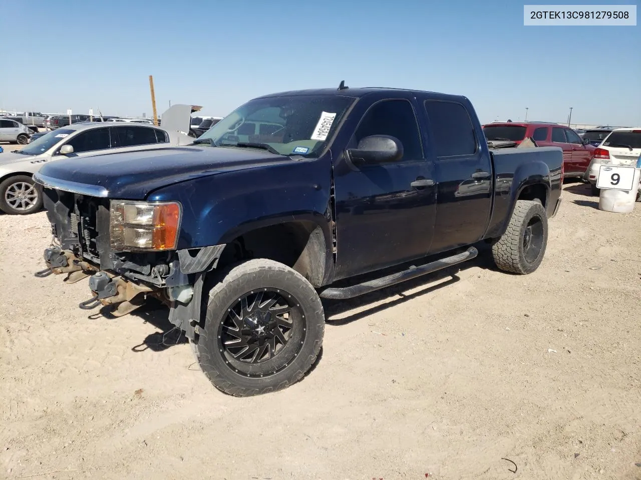 2008 GMC Sierra K1500 VIN: 2GTEK13C981279508 Lot: 72454584