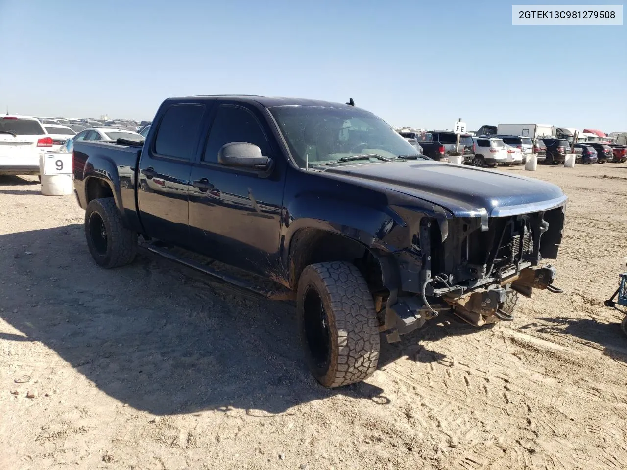 2008 GMC Sierra K1500 VIN: 2GTEK13C981279508 Lot: 72454584