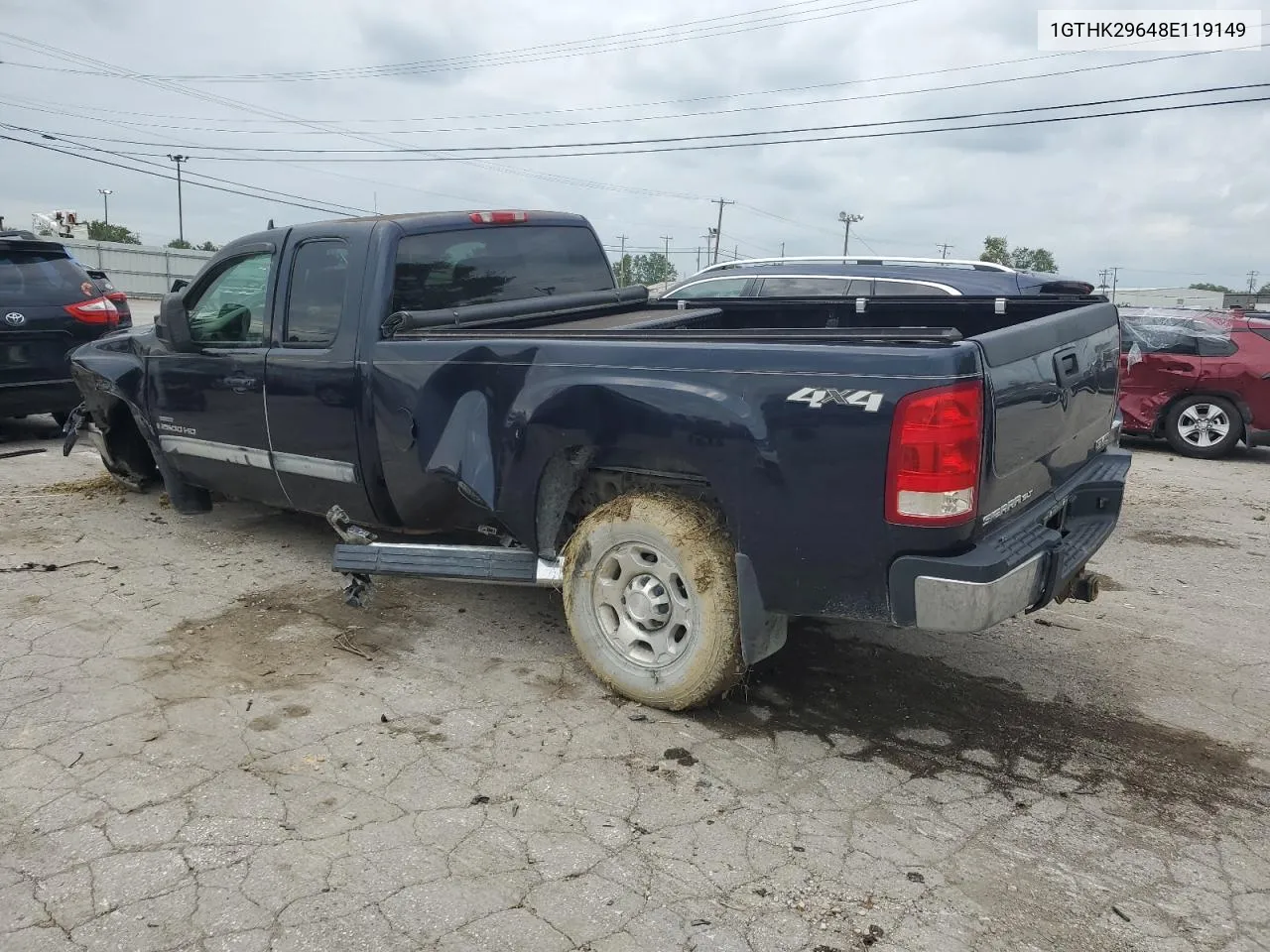 2008 GMC Sierra K2500 Heavy Duty VIN: 1GTHK29648E119149 Lot: 73395794