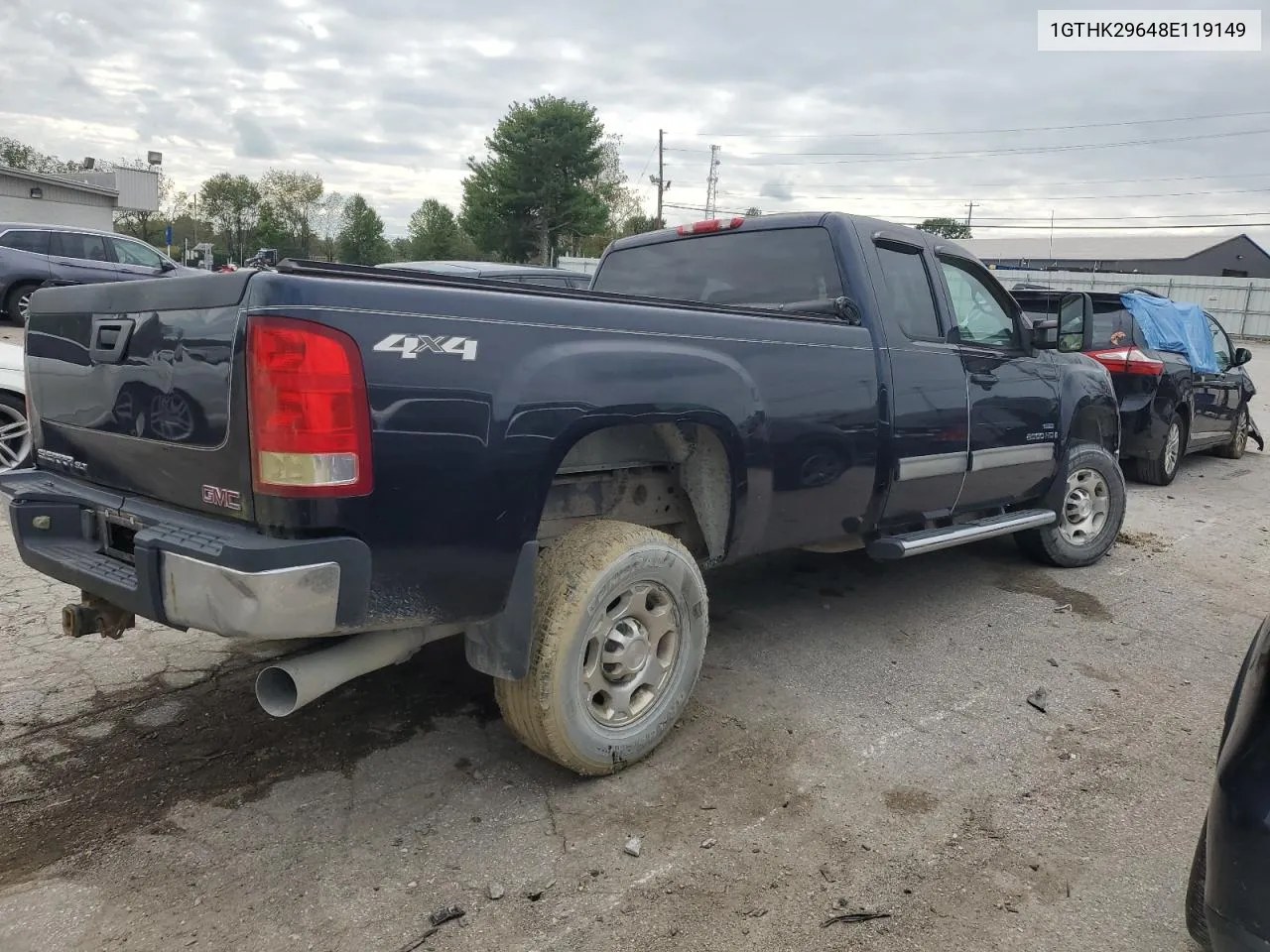 2008 GMC Sierra K2500 Heavy Duty VIN: 1GTHK29648E119149 Lot: 73395794