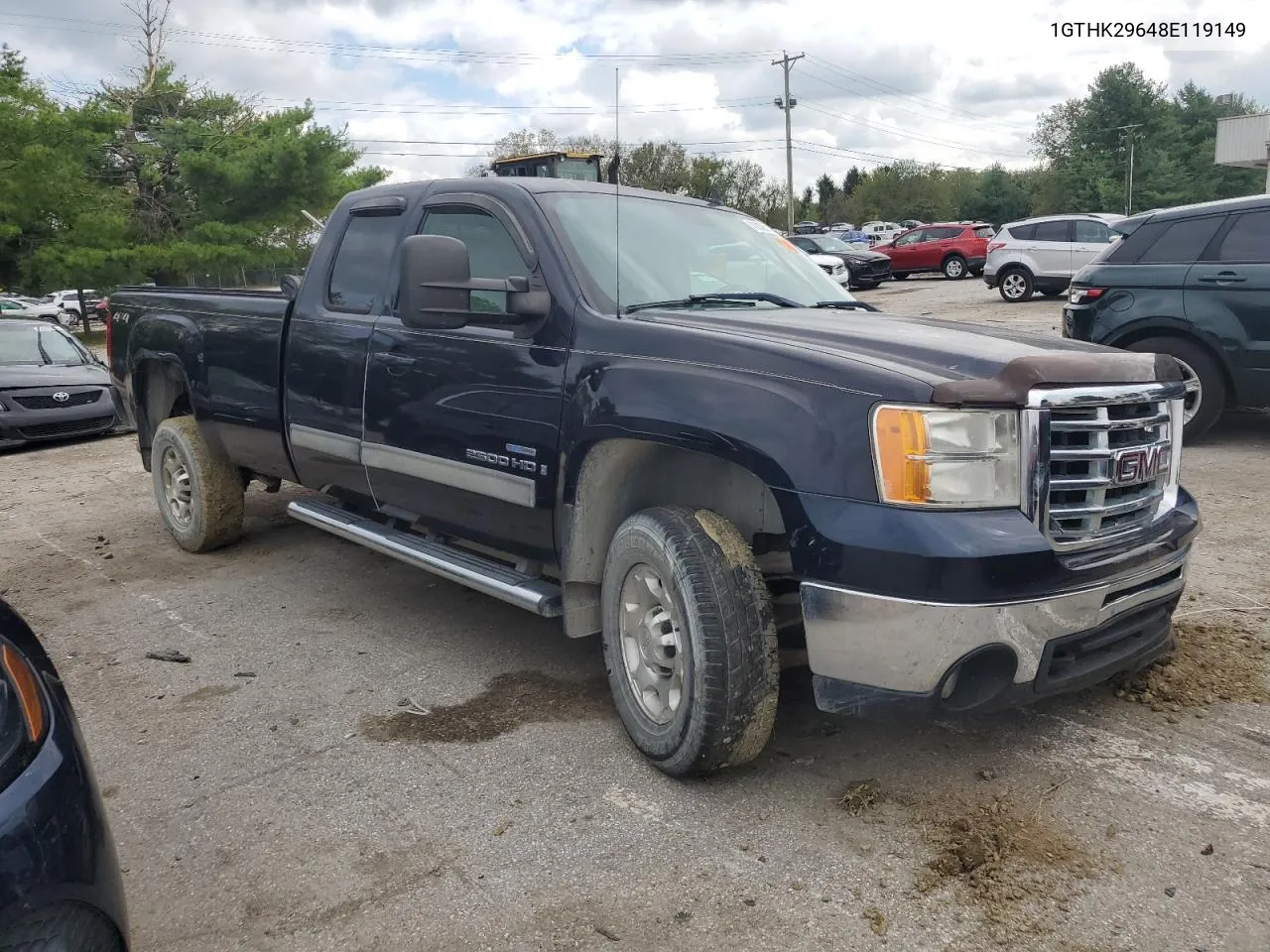 2008 GMC Sierra K2500 Heavy Duty VIN: 1GTHK29648E119149 Lot: 73395794