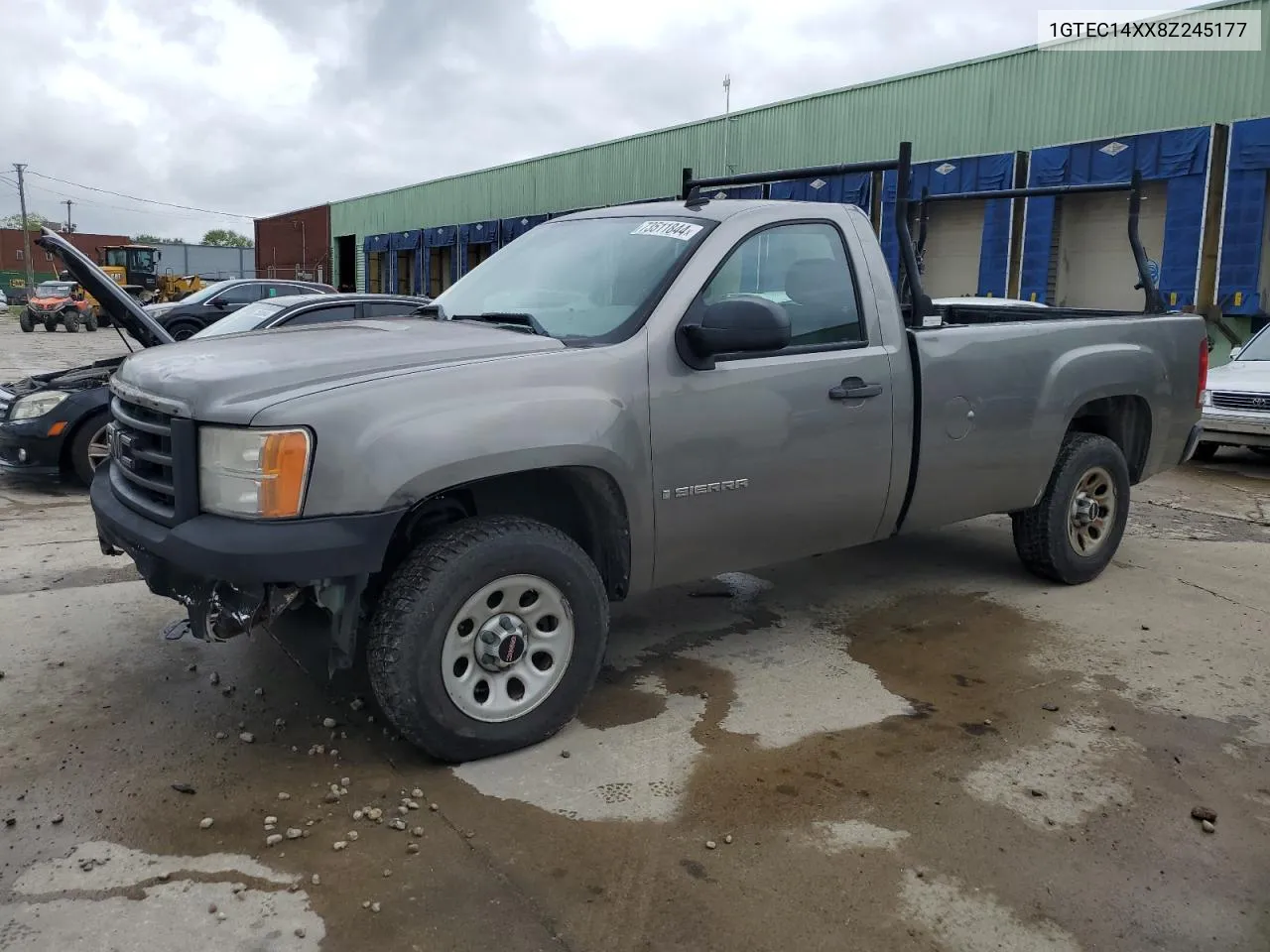 2008 GMC Sierra C1500 VIN: 1GTEC14XX8Z245177 Lot: 73511844