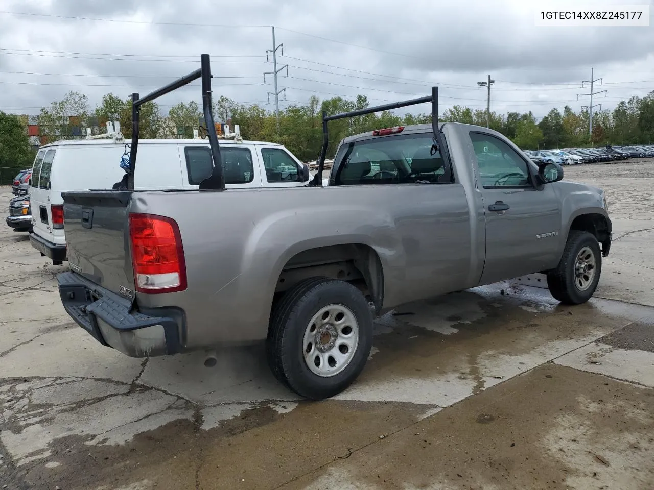 2008 GMC Sierra C1500 VIN: 1GTEC14XX8Z245177 Lot: 73511844