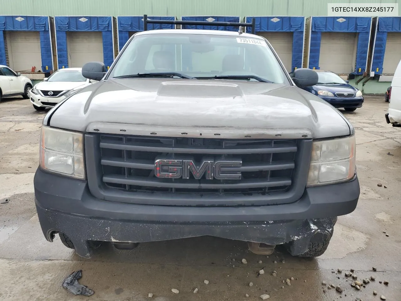 2008 GMC Sierra C1500 VIN: 1GTEC14XX8Z245177 Lot: 73511844