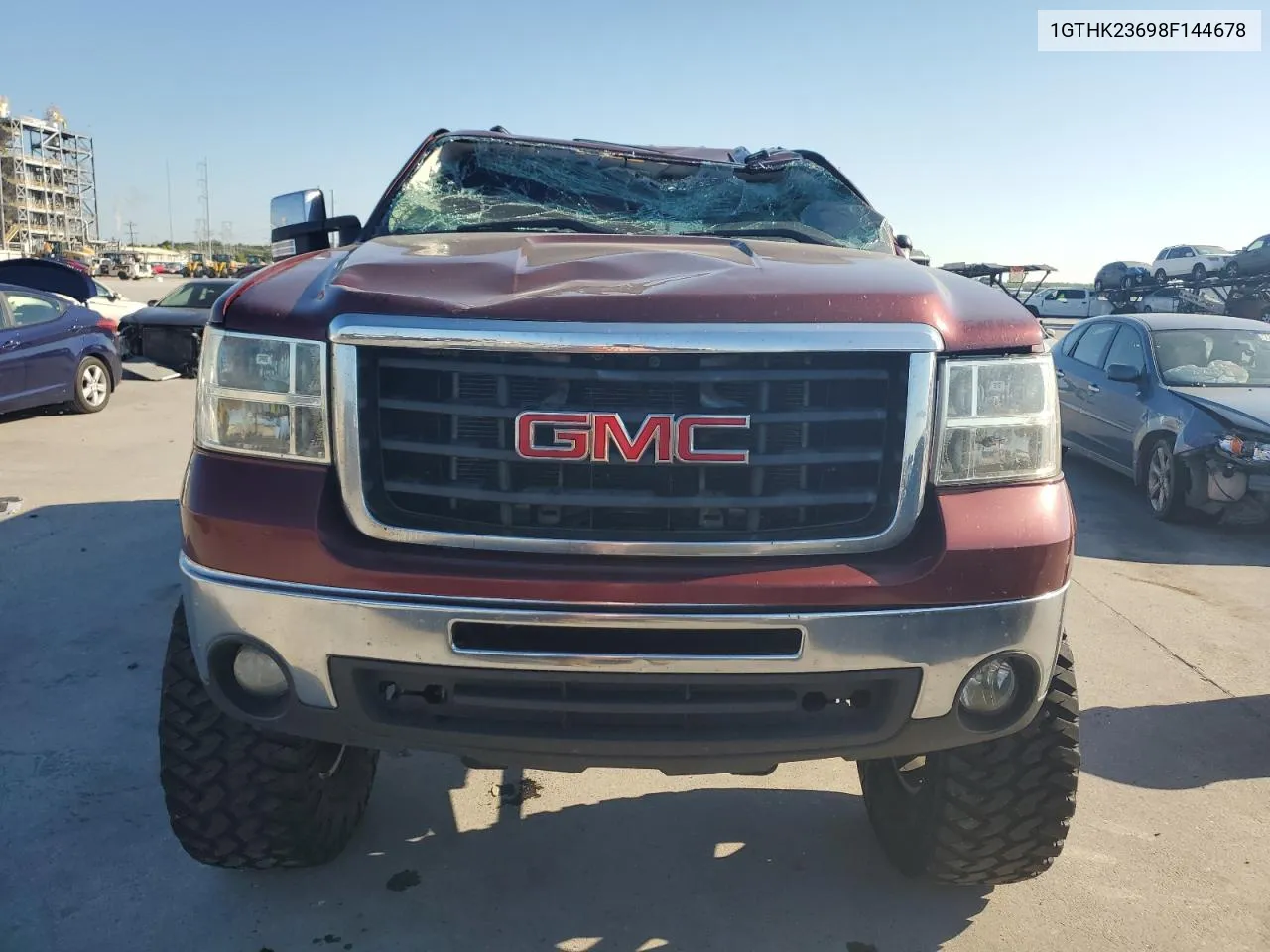 2008 GMC Sierra K2500 Heavy Duty VIN: 1GTHK23698F144678 Lot: 73596954