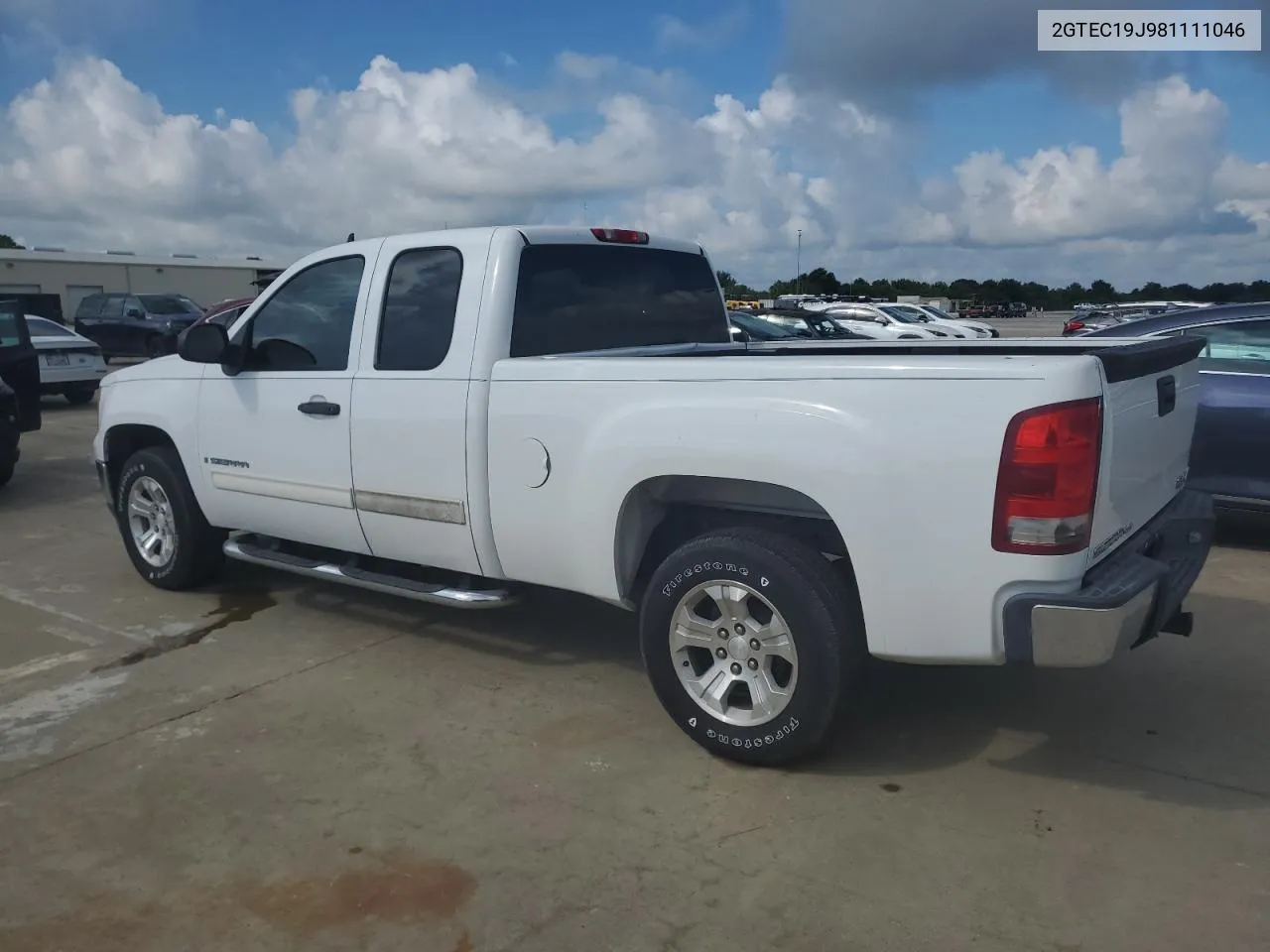 2008 GMC Sierra C1500 VIN: 2GTEC19J981111046 Lot: 73830414