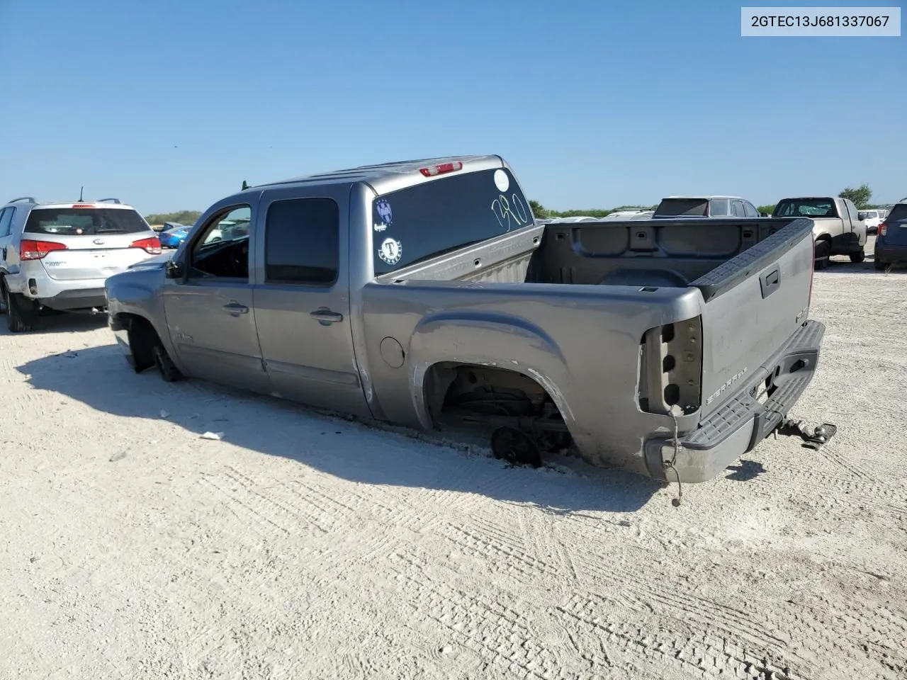 2008 GMC Sierra C1500 VIN: 2GTEC13J681337067 Lot: 73910054