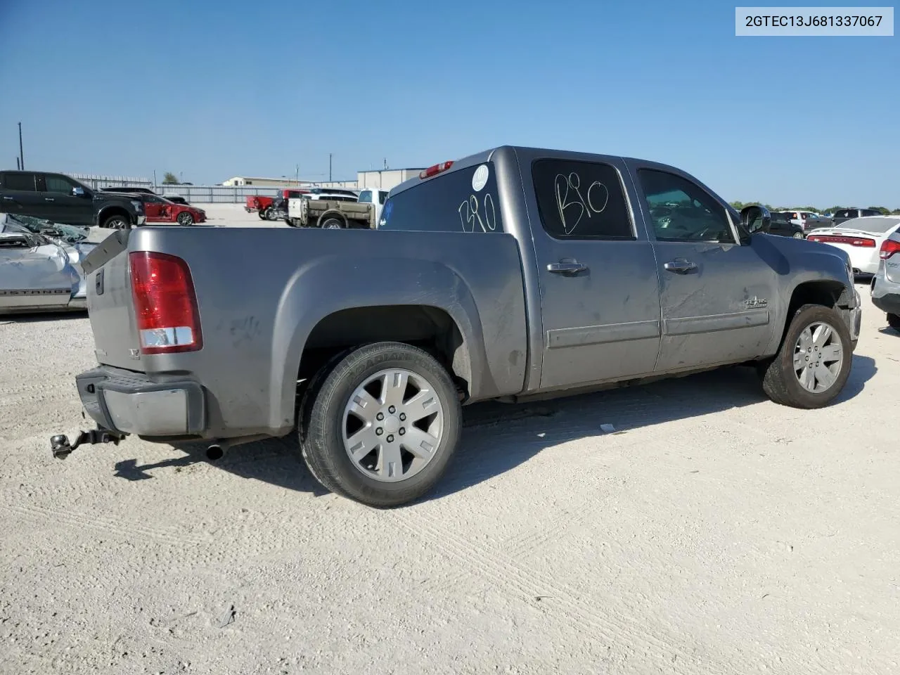 2008 GMC Sierra C1500 VIN: 2GTEC13J681337067 Lot: 73910054