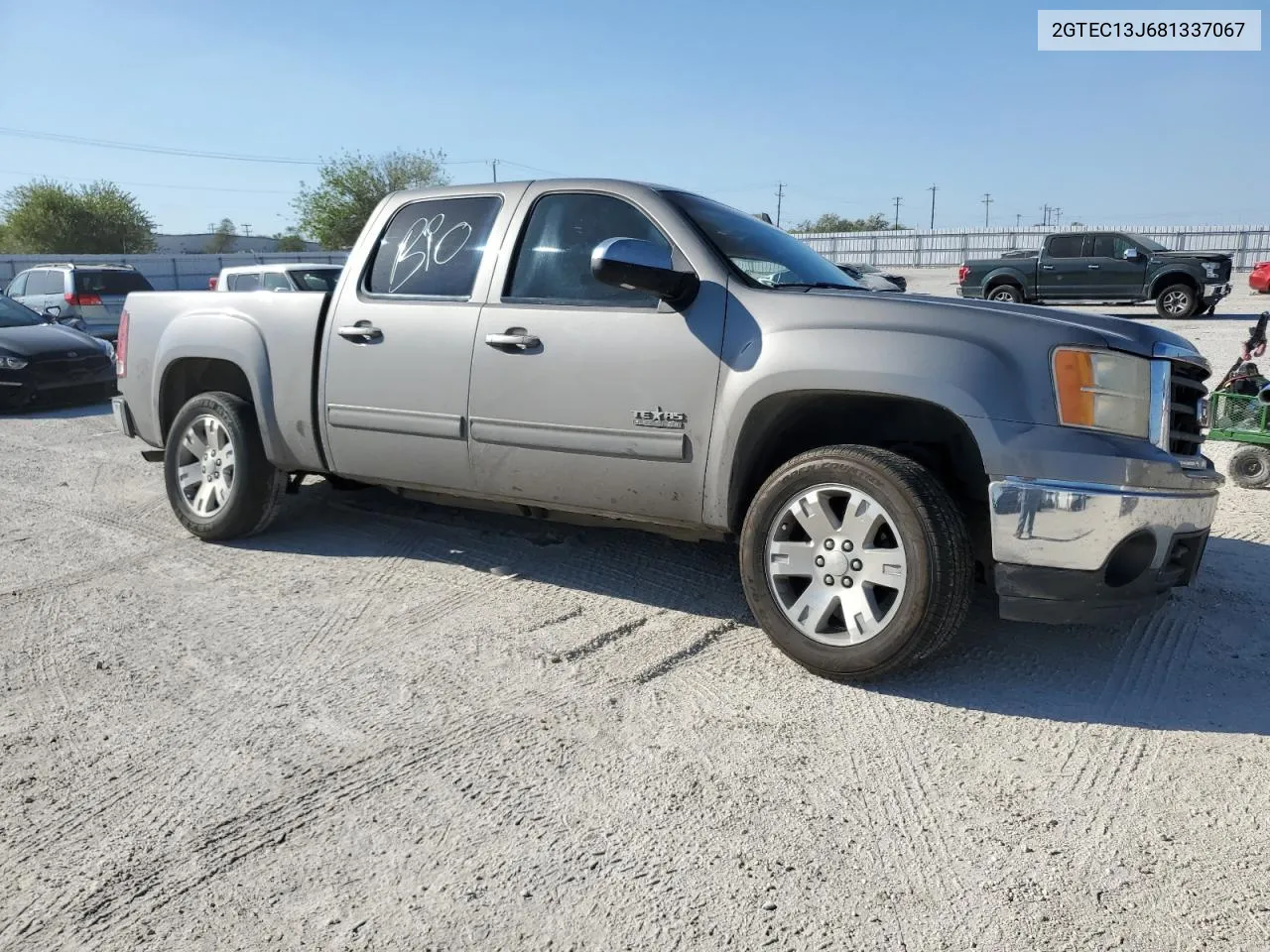 2008 GMC Sierra C1500 VIN: 2GTEC13J681337067 Lot: 73910054