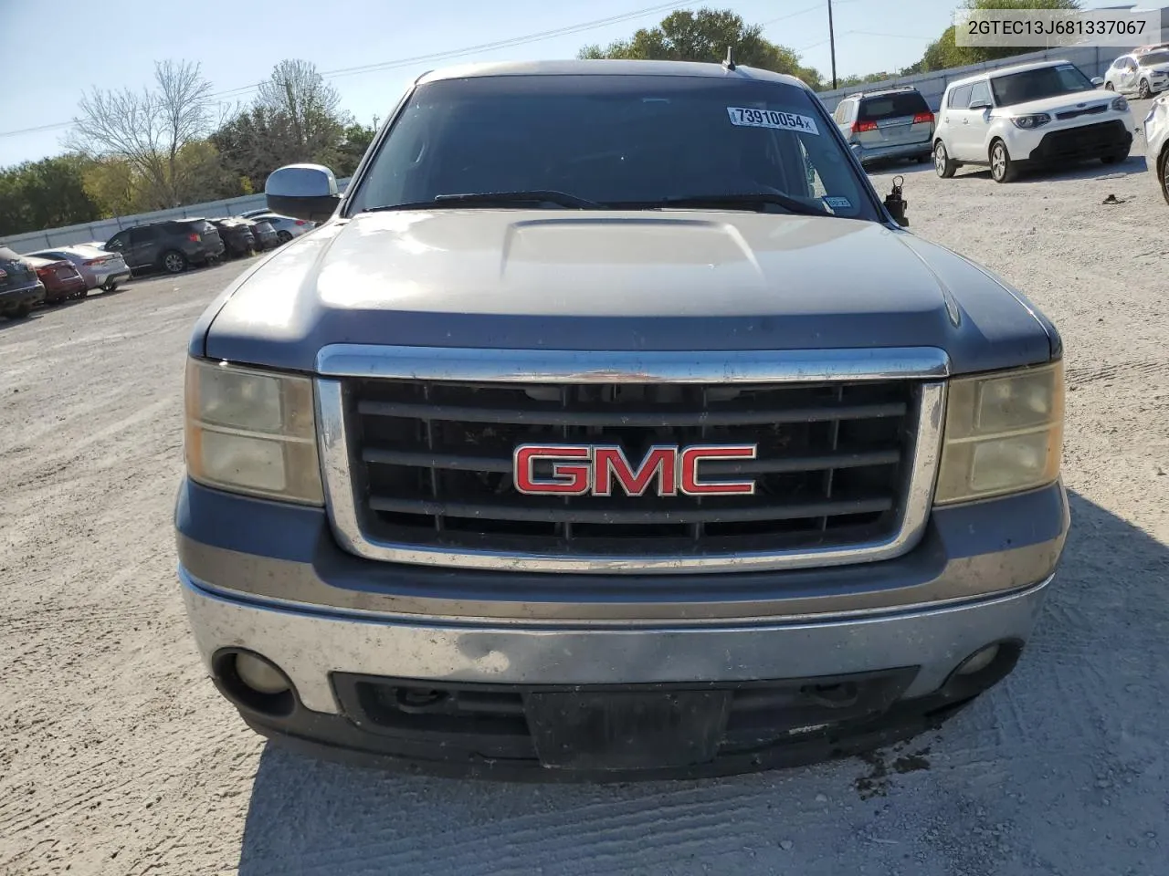 2008 GMC Sierra C1500 VIN: 2GTEC13J681337067 Lot: 73910054