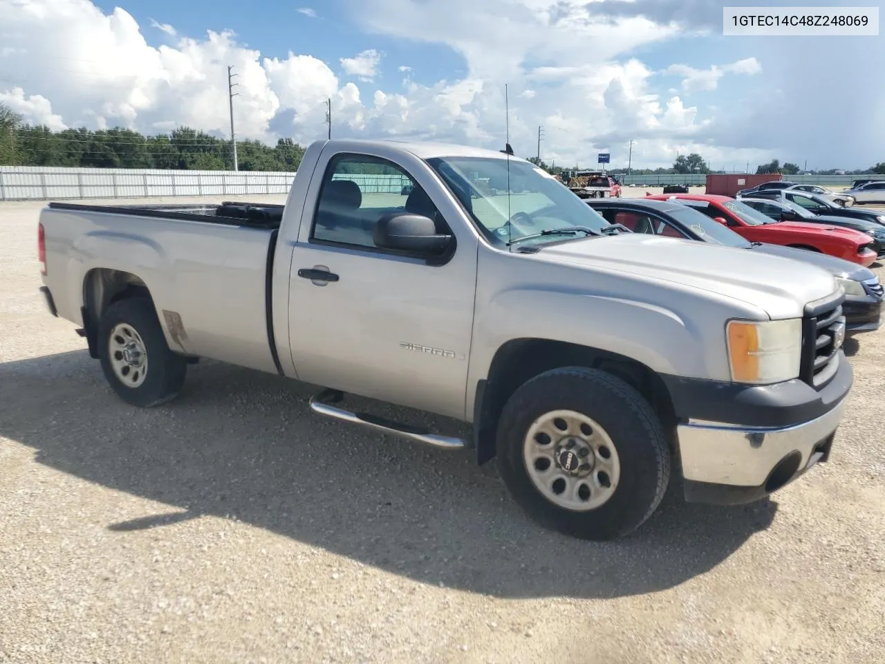 2008 GMC Sierra C1500 VIN: 1GTEC14C48Z248069 Lot: 73942334