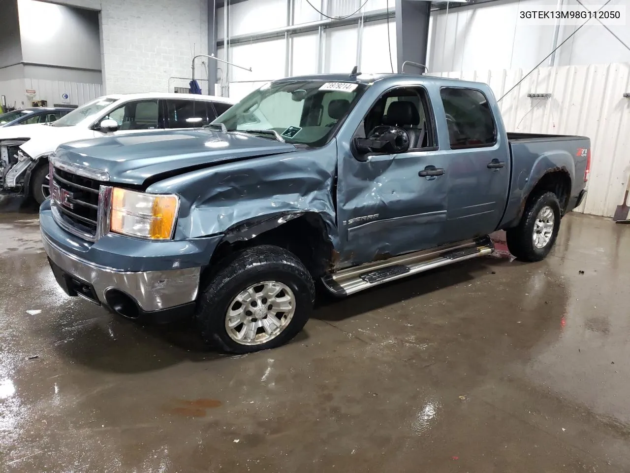 2008 GMC Sierra K1500 VIN: 3GTEK13M98G112050 Lot: 73979214