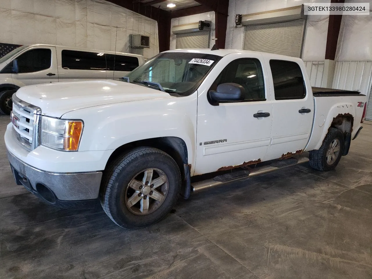 3GTEK13398G280424 2008 GMC Sierra K1500