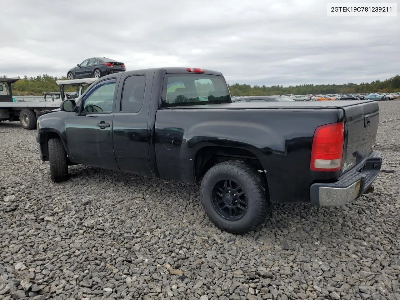 2008 GMC Sierra K1500 VIN: 2GTEK19C781239211 Lot: 74431644