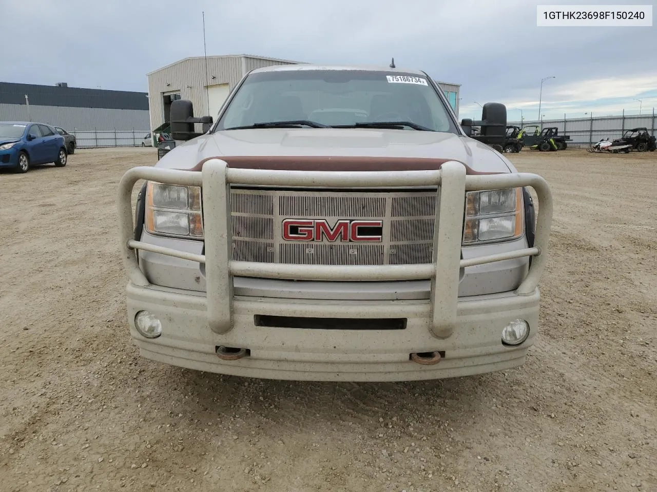 2008 GMC Sierra K2500 Heavy Duty VIN: 1GTHK23698F150240 Lot: 75186734