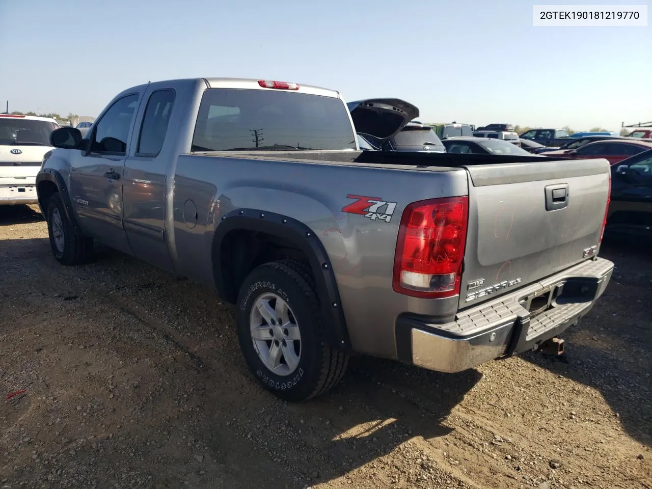 2008 GMC Sierra K1500 VIN: 2GTEK190181219770 Lot: 75206824