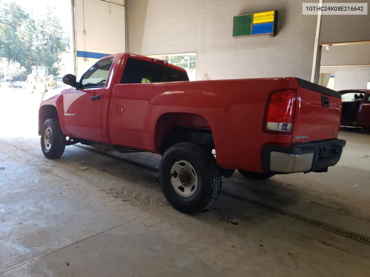 2008 GMC Sierra C2500 Heavy Duty VIN: 1GTHC24K08E216642 Lot: 75222584