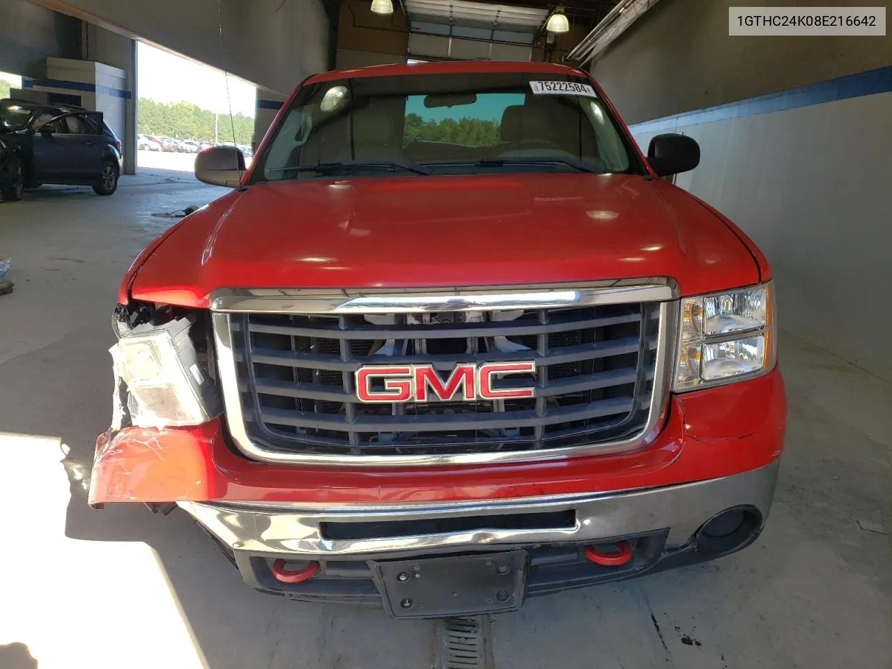 2008 GMC Sierra C2500 Heavy Duty VIN: 1GTHC24K08E216642 Lot: 75222584