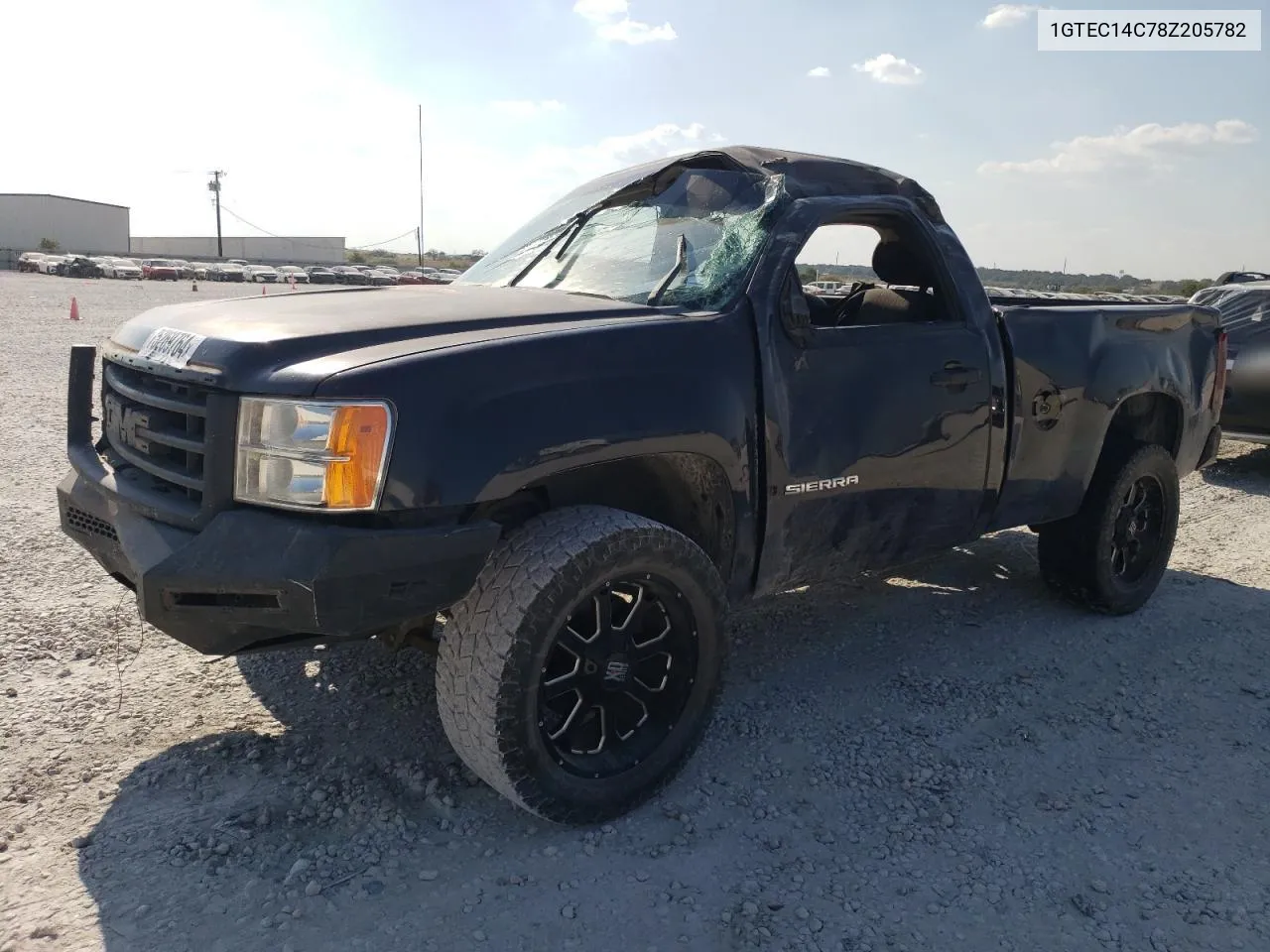 2008 GMC Sierra C1500 VIN: 1GTEC14C78Z205782 Lot: 75269764