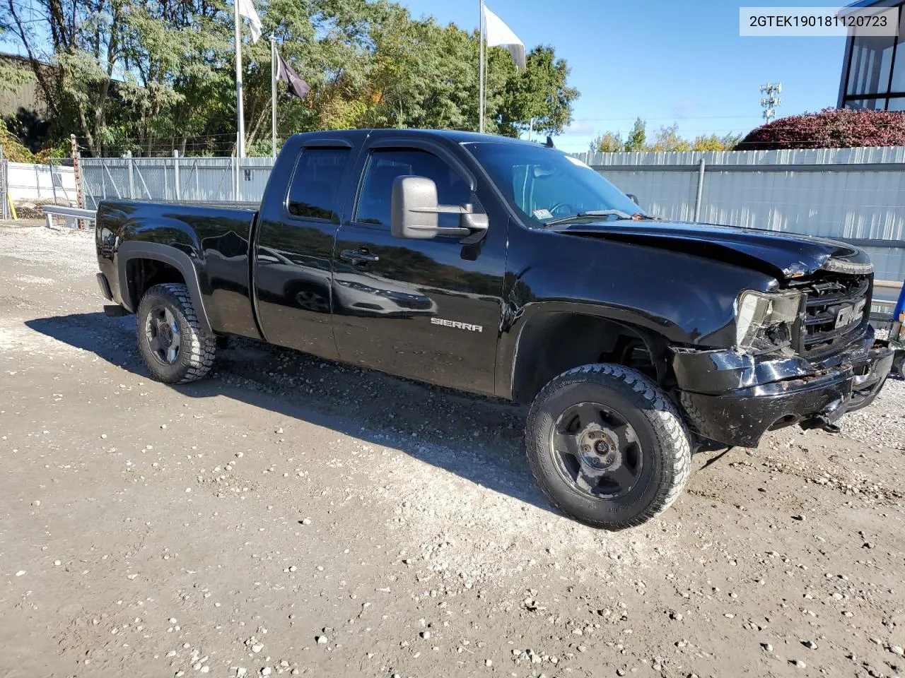 2008 GMC Sierra K1500 VIN: 2GTEK190181120723 Lot: 75530574