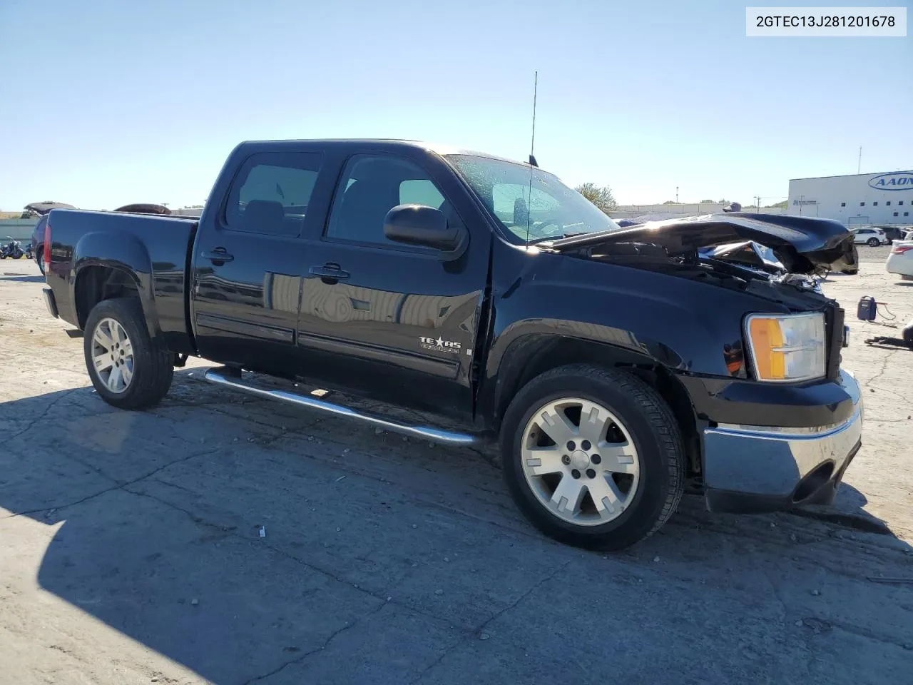 2008 GMC Sierra C1500 VIN: 2GTEC13J281201678 Lot: 75542064