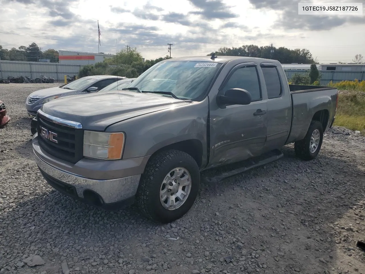 1GTEC19J58Z187726 2008 GMC Sierra C1500