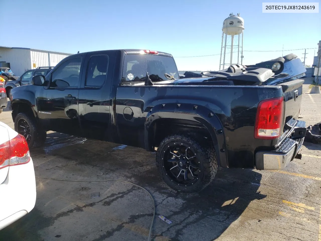 2008 GMC Sierra C1500 VIN: 2GTEC19JX81243619 Lot: 76404314