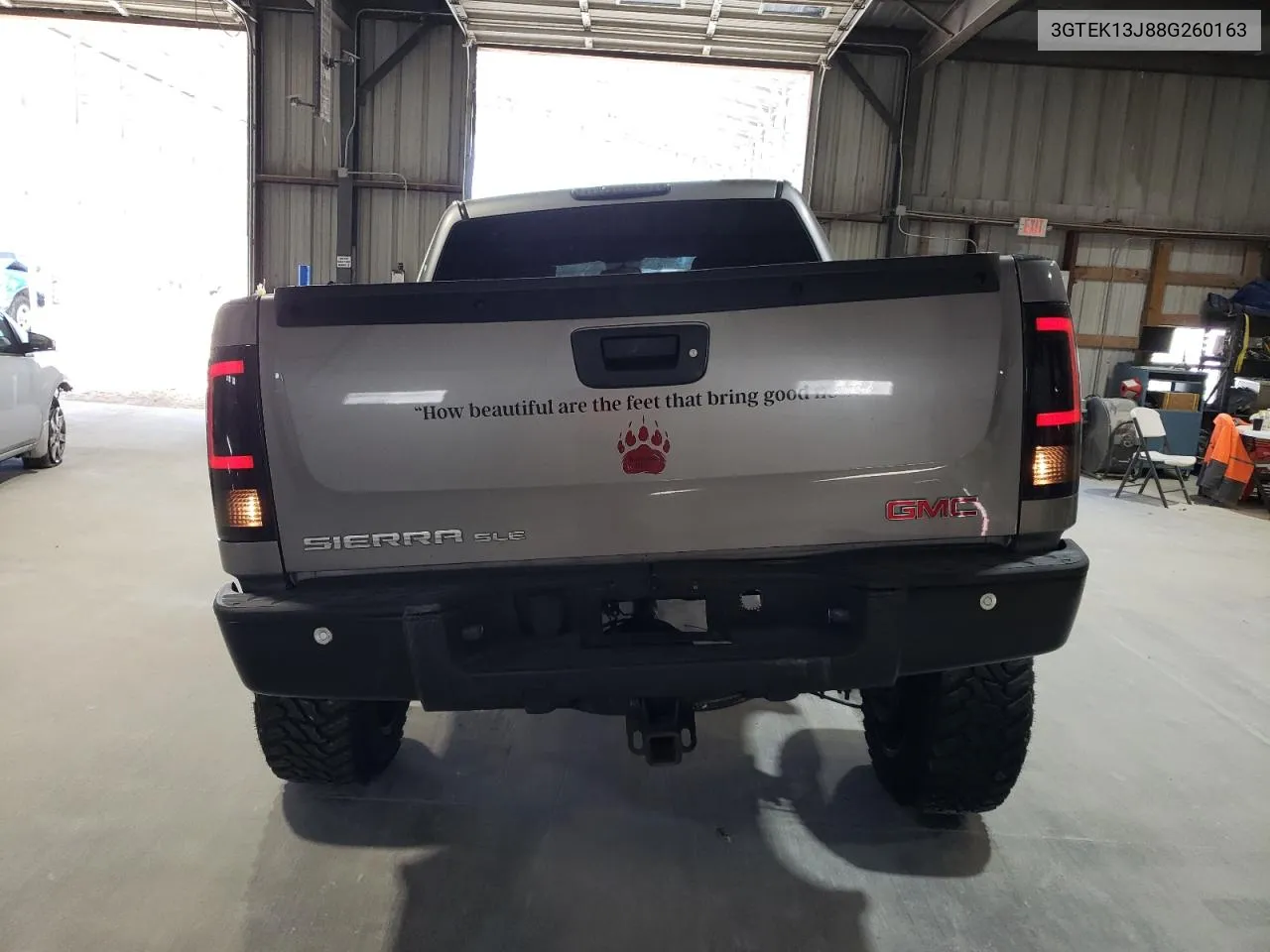 3GTEK13J88G260163 2008 GMC Sierra K1500