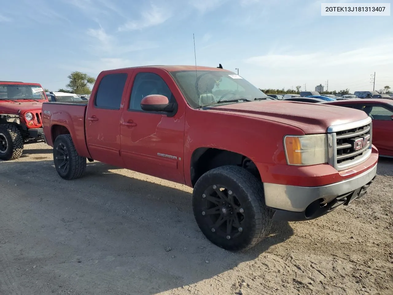 2GTEK13J181313407 2008 GMC Sierra K1500