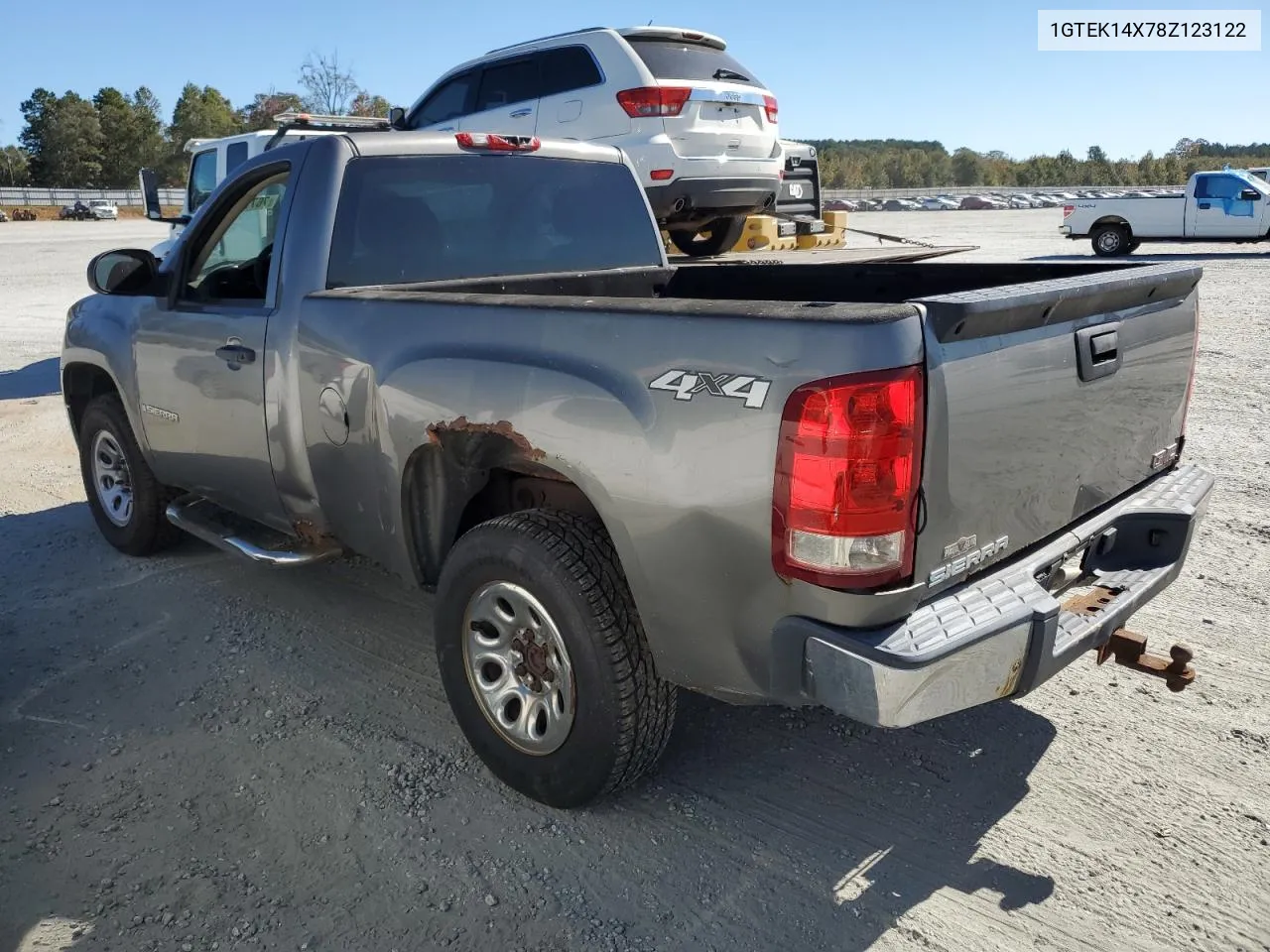 1GTEK14X78Z123122 2008 GMC Sierra K1500