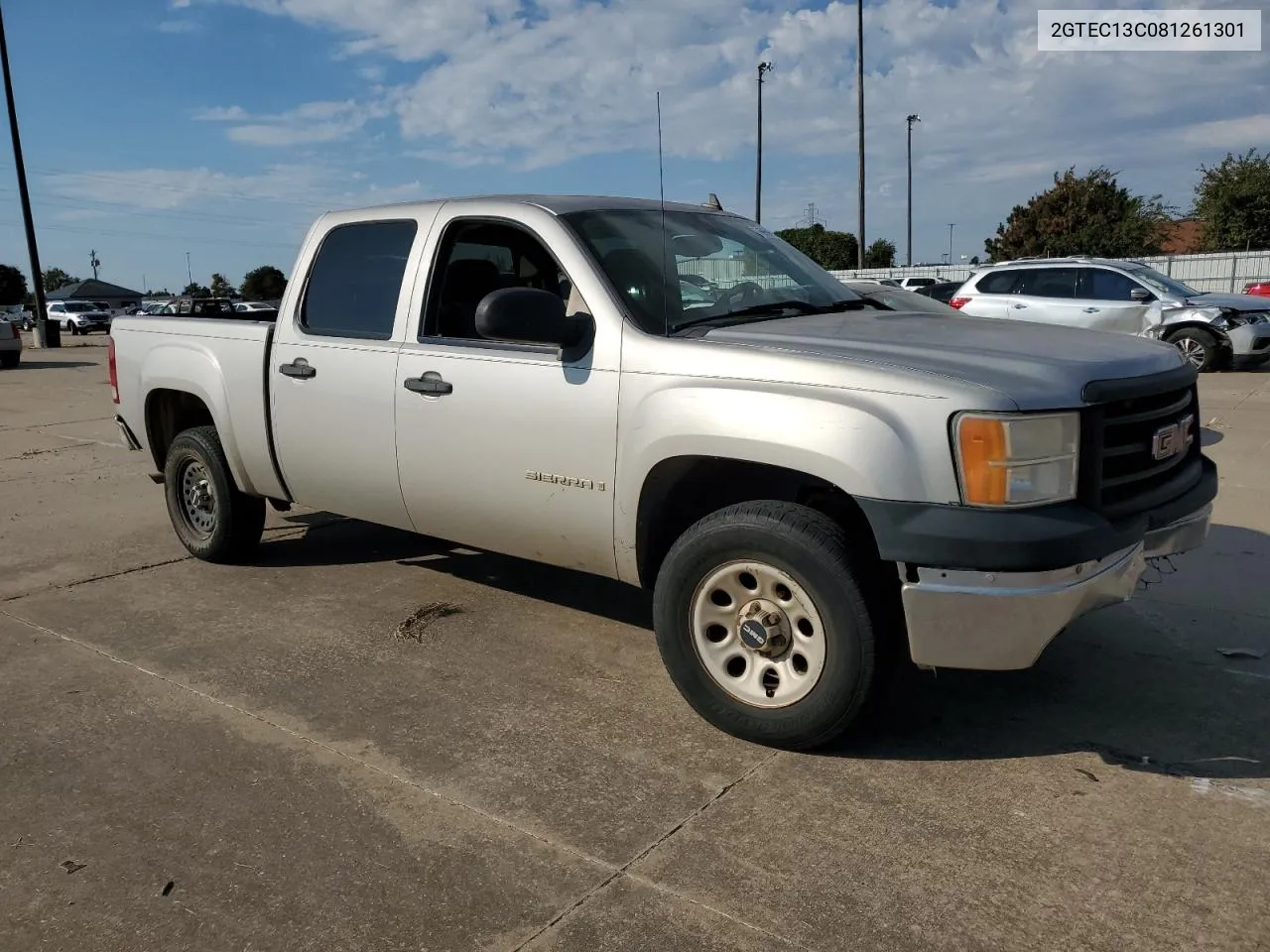 2008 GMC Sierra C1500 VIN: 2GTEC13C081261301 Lot: 76969994