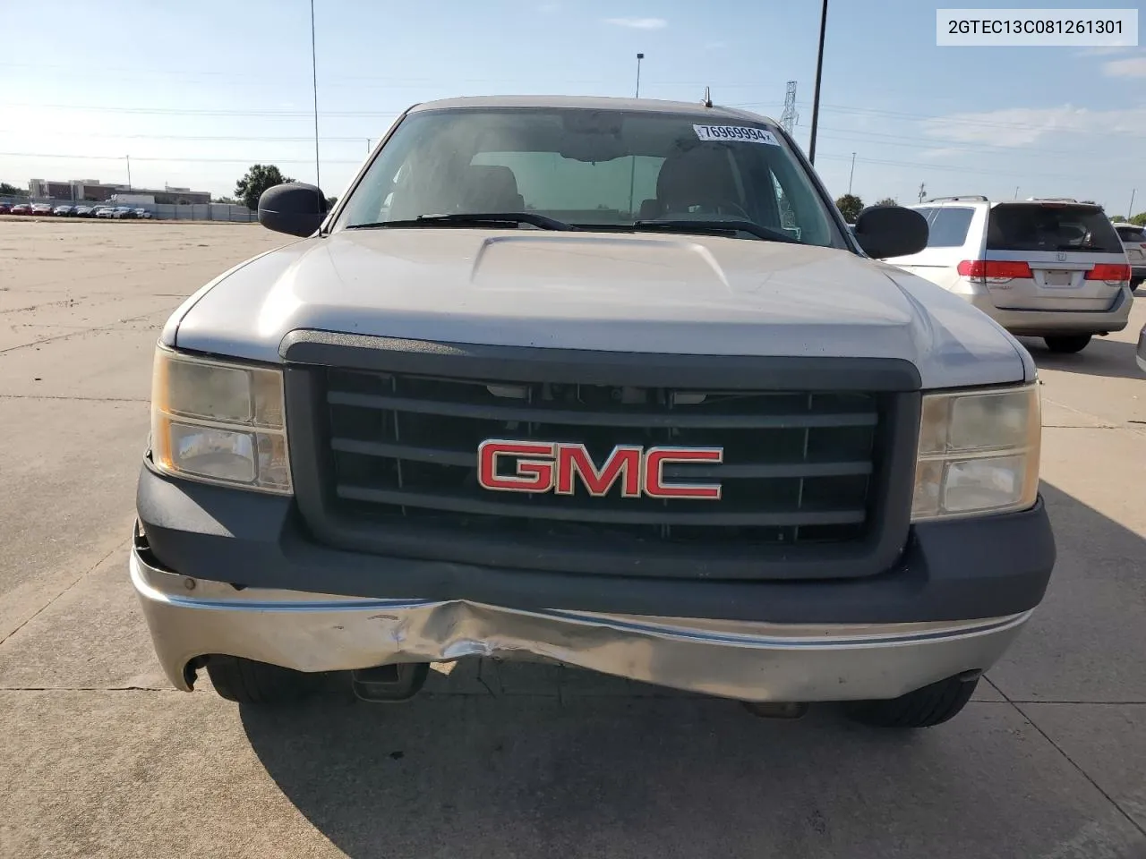 2008 GMC Sierra C1500 VIN: 2GTEC13C081261301 Lot: 76969994